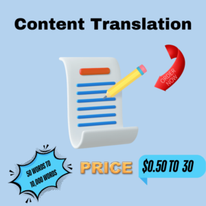 Content Translation