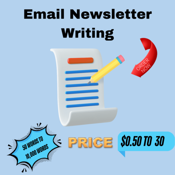 Email Newsletter Writing