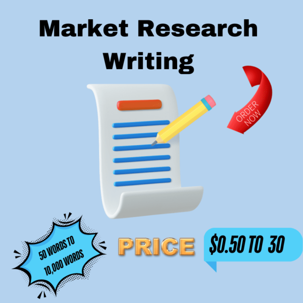 Market Research Writing